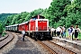 MaK 1000371 - DB "212 324-8"
28.05.1992
Wuppertal-Beyenburg, Bahnhof [D]
Dr. Werner Söffing