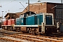 MaK 1000409 - DB "290 036-3"
24.02.1985 - Duisburg-Wedau, Bahnbetriebswerk
Malte Werning