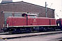 MaK 1000482 - DB "290 151-0"
16.04.1976 - Duisburg-Wedau, Bahnbetriebswerk? (Archiv Beller)