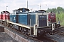 MaK 1000704 - DB "291 022-2"
29.04.1989 - Hamburg-Wilhelmsburg, BahnbetriebswerkJürgen Steinhoff
