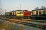 MaK 526 - DB "627 103-1"
10.12.1989
Buchloe, Bahnbetriebswerk [D]
Archiv Ingmar Weidig