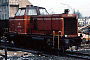 MaK 600007 - DB "265 004-2"
23.01.1980 - Hamburg-Harburg, Ausbesserungswerk
Helmut Philipp