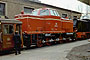 MaK 600014 - DB "V 65 011"
11.04.1980 - Bremen, AusbesserungswerkThomas Beller