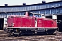 MaK 1000381 - DB "213 334-6"
06.07.1976 - Gießen, BahnbetriebswerkWerner Glaeseker