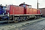 MaK 1000438 - DB "290 107-2"
06.02.1988 - Hamm (Westfalen), Bahnbetriebswerk
H.-Uwe  Schwanke