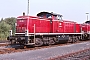 MaK 1000690 - DB "291 008-1"
19.08.1989 - Hamburg-Wilhelmsburg, Bahnbetriebswerk
Jürgen Steinhoff