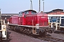 MaK 1000692 - DB "291 010-7"
19.08.1989 - Hamburg-Wilhelmsburg, Bahnbetriebswerk
Jürgen Steinhoff