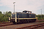 MaK 1000714 - DB "291 032-1"
16.07.1990 - Hamburg-Wilhelmsburg, BahnbetriebswerkAndreas Kabelitz
