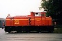 MaK 500070 - Stahlwerke Bremen "23"
__.07.1995 - Moers, Siemens Schienenfahrzeugtechnik GmbH, Service-Zentrum
Hartmut Kolbe