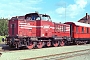 MaK 600158 - OHE "60023"
23.08.1986 - Bleckede
Archiv Andreas Schmidt