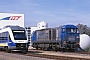 Vossloh 1001034 - EVB
18.09.2004 - Bremervörde, evb-Werkstatt
Werner Glaeseker Vossloh 1001034 - EVB
18.09.2004 - Bremervörde, evb-Werkstatt
Werner Glaeseker