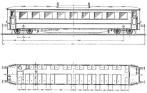 DWK-Triebwagen, Typ I in der Ausführung als 